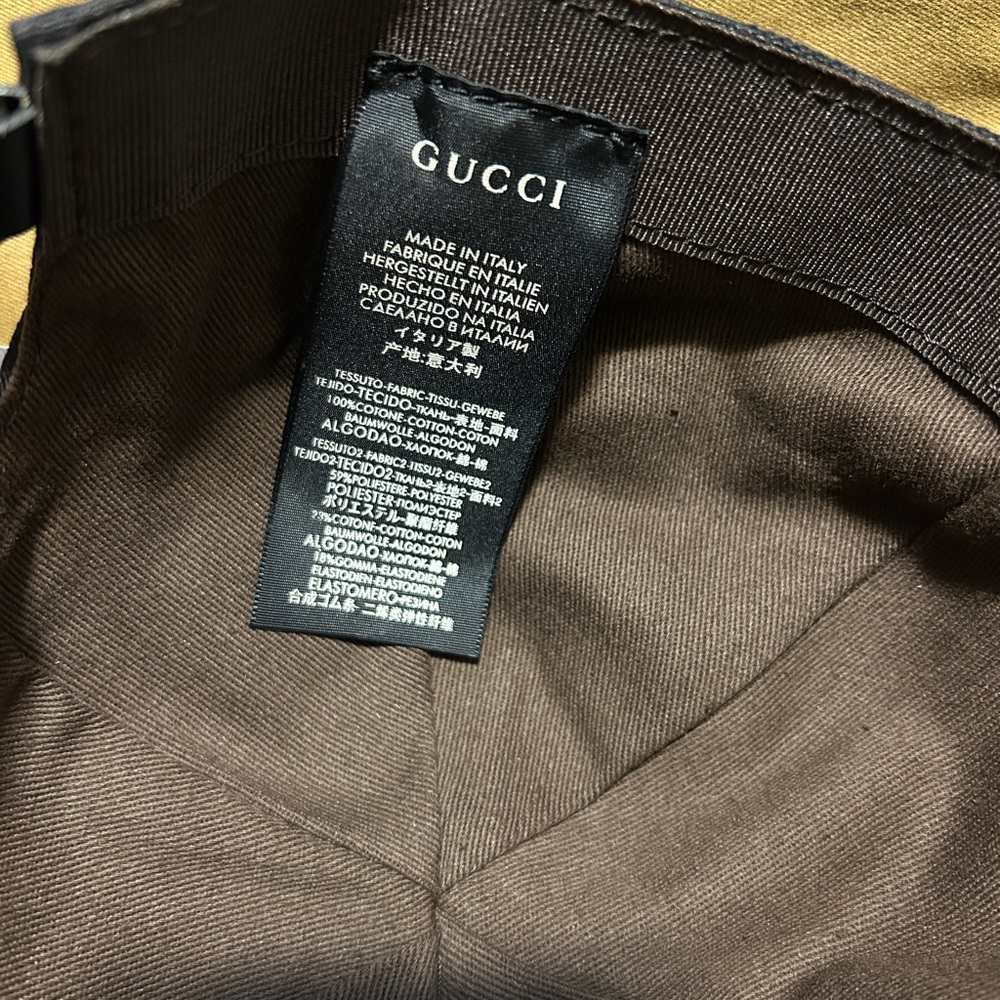 GG baseball hat with web - Picture 3 of 6